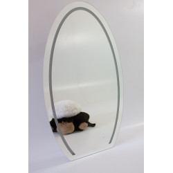 Mirror with LED lighting 1150x650mm Oval